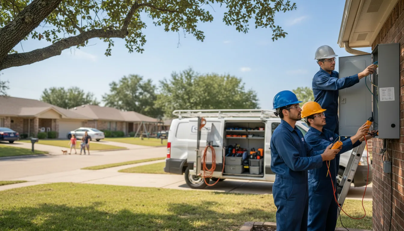 Certified electrician providing emergency electrical services in Stanford, IL